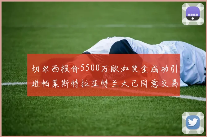 切尔西报价5500万欧加奖金成功引进帕莱斯特拉亚特兰大已同意交易
