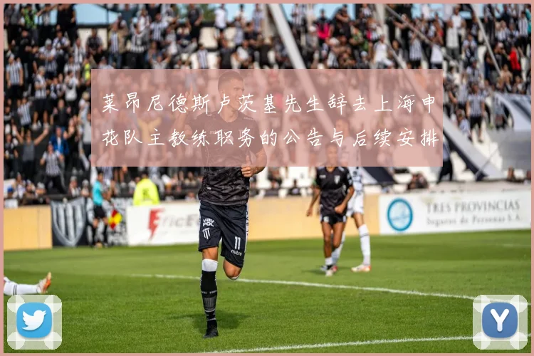 莱昂尼德斯卢茨基先生辞去上海申花队主教练职务的公告与后续安排